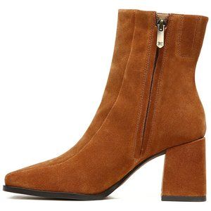 Sam Edelman Mayla Brown Leather Bootie